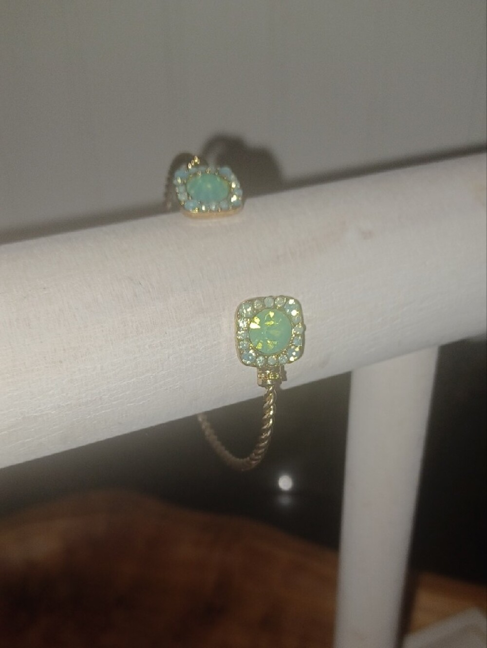 Brand New in Box Berkander by Jeweled Cross Co. Miraculous Medal Cuff Bracelet - Picture 3 of 6